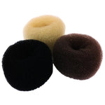 Hår Donuts 14cm mørk